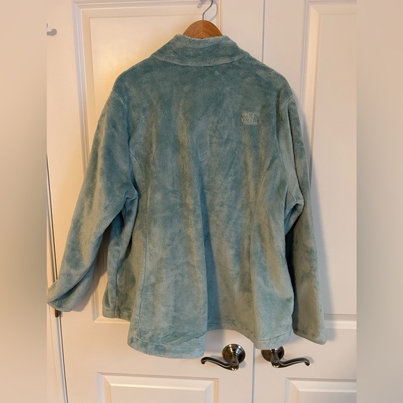 The North Face Women’s Osito Jacket fleece full zip in green slate moss 3x - Picture 6 of 13